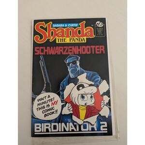 Shanda the Panda Schwarzenhooter Comic Book Signed - #1